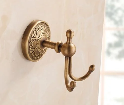 Stylish Modern Antique Brass Coat Hook -Bathlova