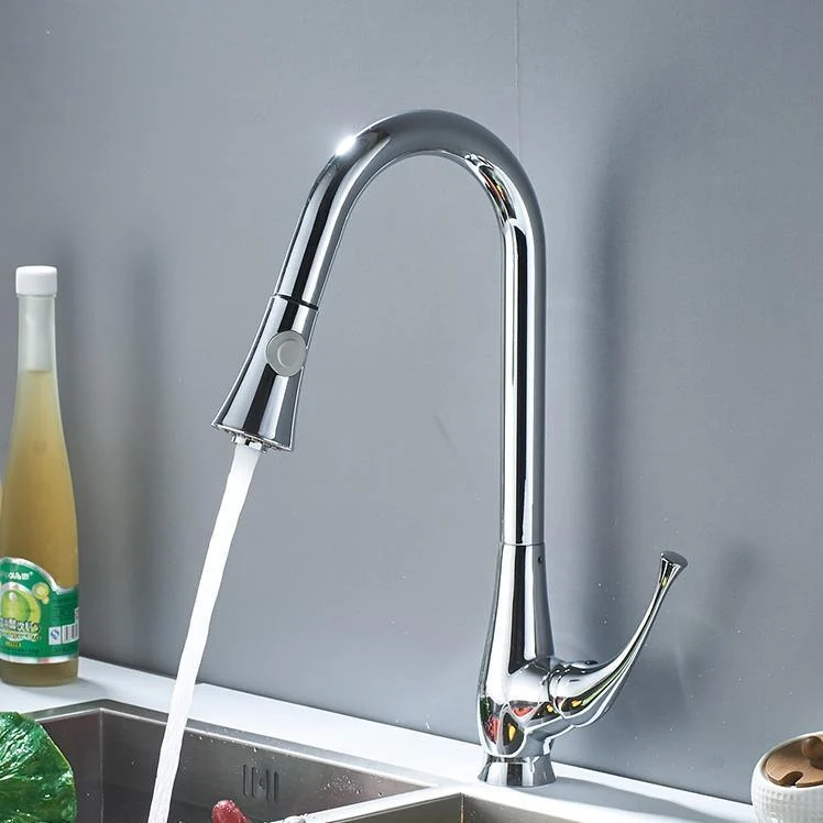 Stylish Single Lever Pull Out Kitchen Tap -Bathlova