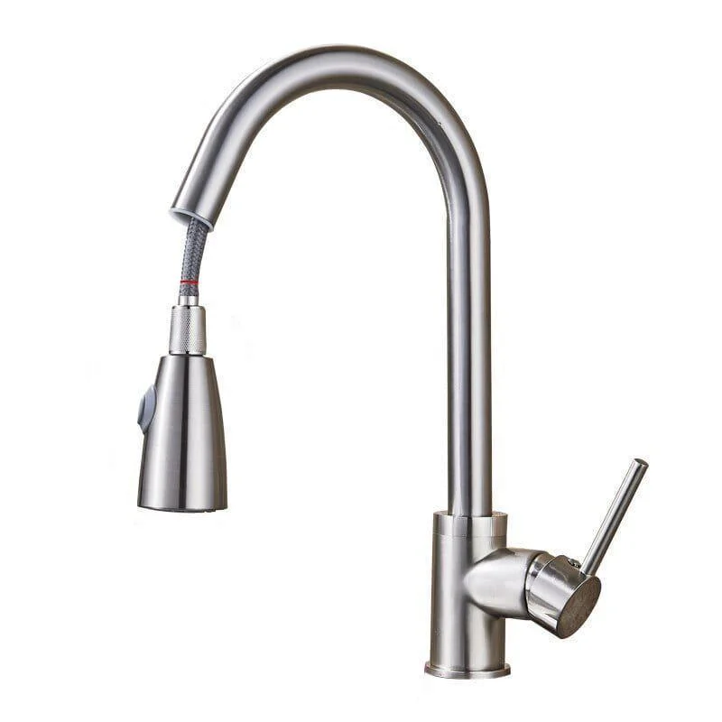 Stylish Single Lever Pull Out Kitchen Tap -Bathlova