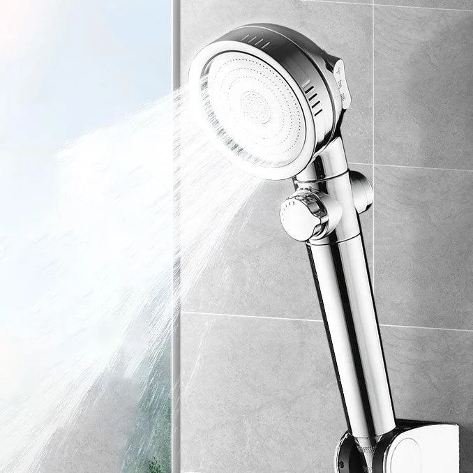 Super Pressurized Shower Head 3 Sprays Adjustable Water Flow Round Shower Head -Bathlova