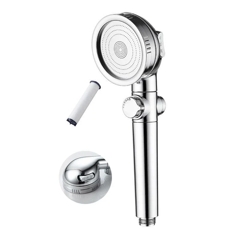 Super Pressurized Shower Head 3 Sprays Adjustable Water Flow Round Shower Head -Bathlova