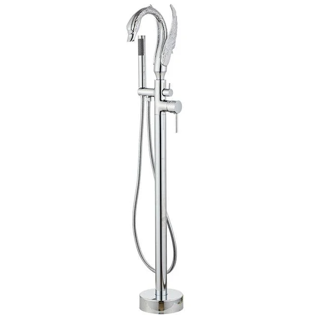 Swan Shaped Freestanding Bathtub Tap -Bathlova