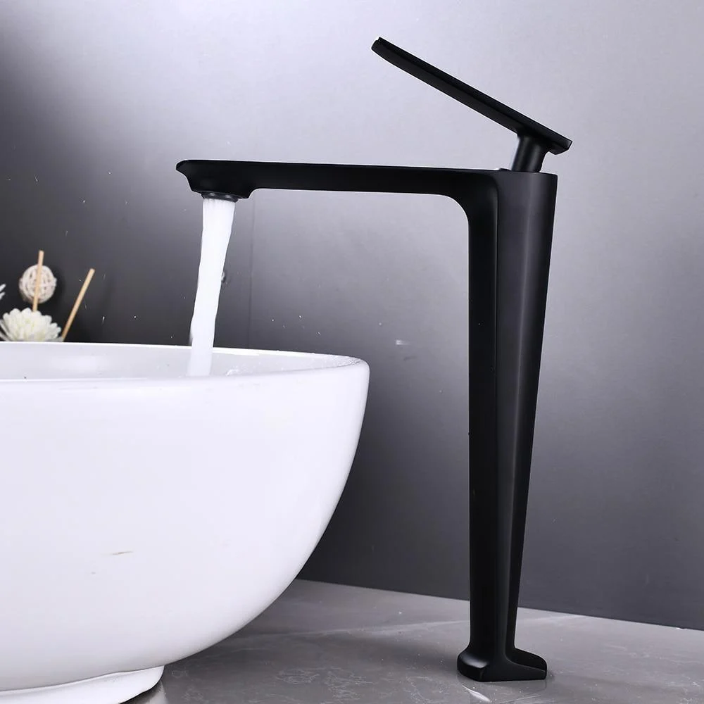 Tall Bathroom Basin Tap Single Lever Hot and Cold Basin Tap -Bathlova