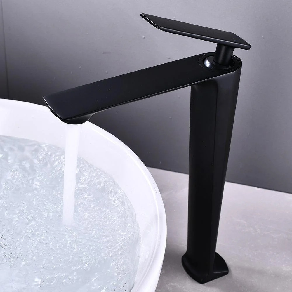 Tall Bathroom Basin Tap Single Lever Hot and Cold Basin Tap -Bathlova