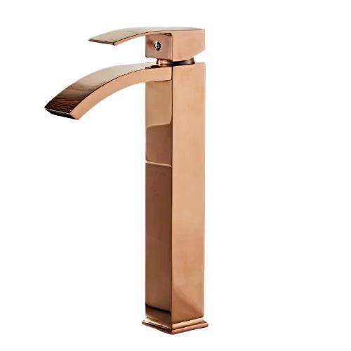 Tall Single Control Deck Mount Bathroom Basin Tap -Bathlova