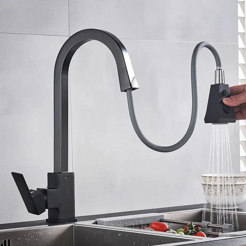 Telford - Modern Pull Out Kitchen Tap -Bathlova