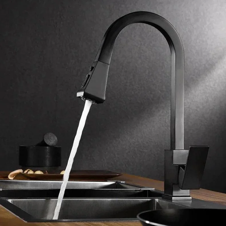 Telford - Modern Pull Out Kitchen Tap -Bathlova