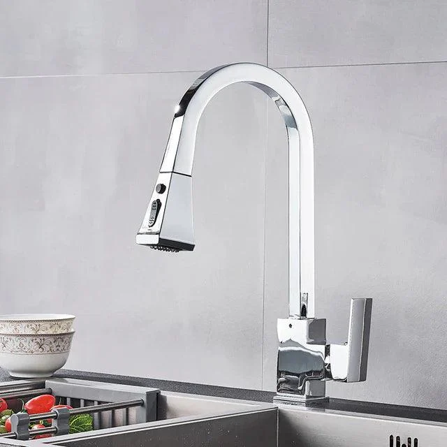 Telford - Modern Pull Out Kitchen Tap -Bathlova