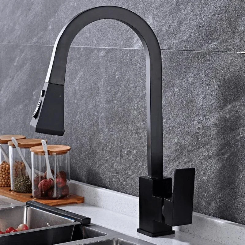 Telford - Modern Pull Out Kitchen Tap -Bathlova