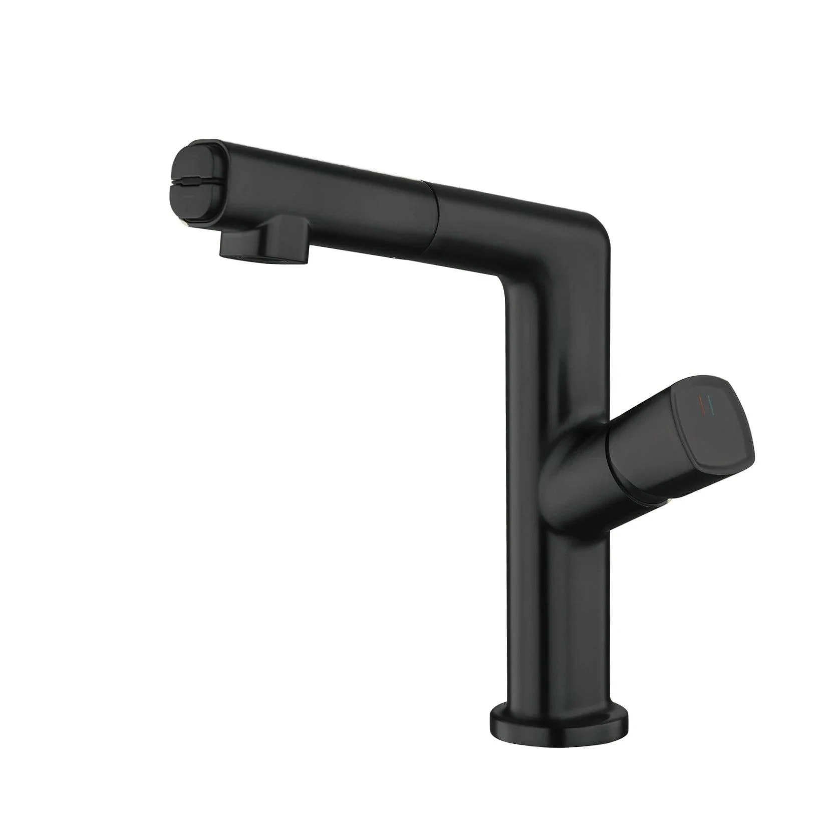 Temperature Digital Display Bathroom Tap Pull-out Design Tap -Bathlova