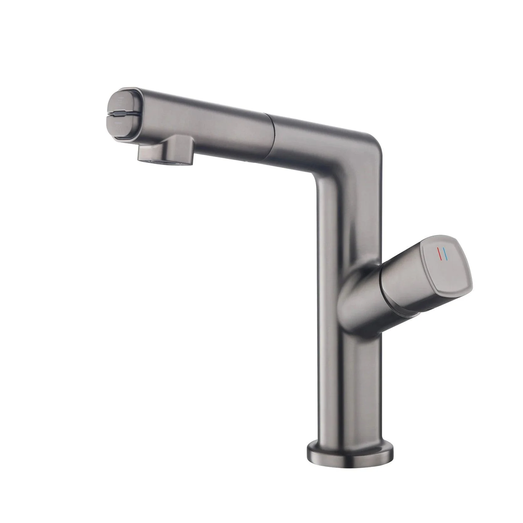 Temperature Digital Display Bathroom Tap Pull-out Design Tap -Bathlova