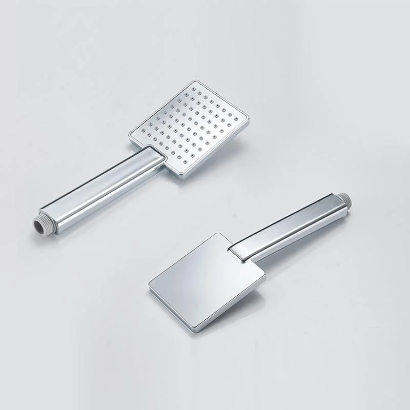 Temperature Display Shower Set With Rainfall Shower Head And Switch -Bathlova