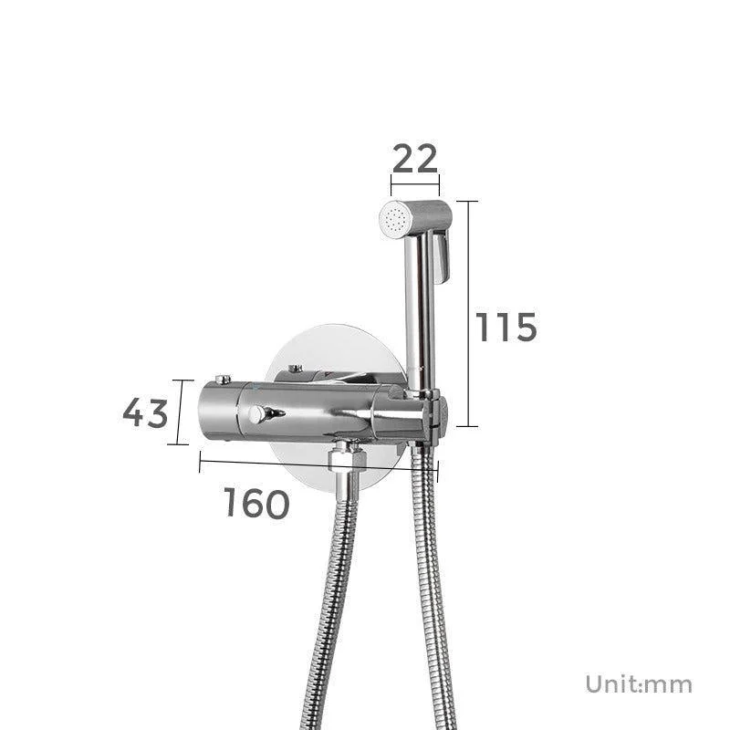 Thermostatic Bidet Tap Shower Head Tap Bathroom Shower Mixer Tap -Bathlova