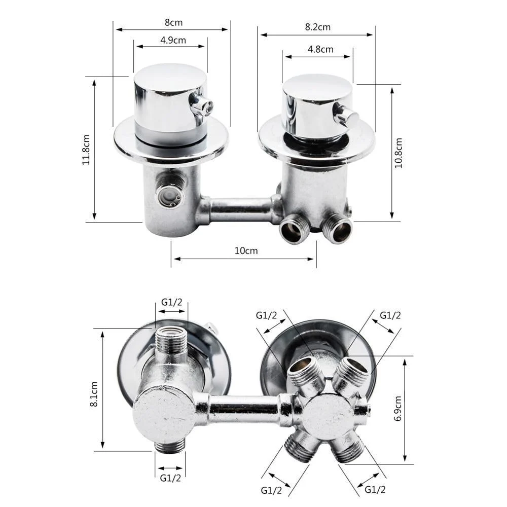 Thermostatic Mixing Valve for Shower Taps -Bathlova