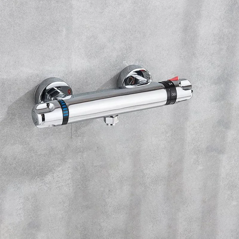 Thermostatic Shower Tap Mixing Valve Bathtub Tap with handle -Bathlova