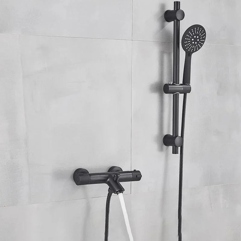 Thermostatic Shower Tap Mixing Valve Bathtub Tap with handle -Bathlova