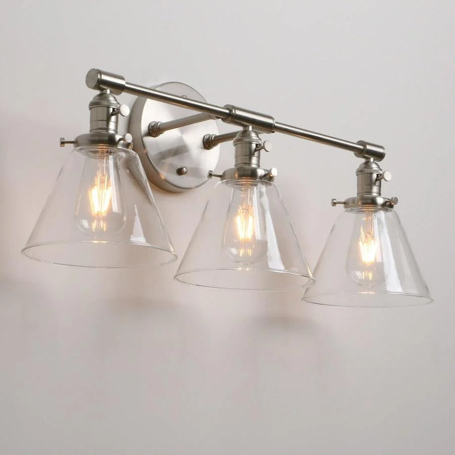 Three-Bulb Finley Vintage Wall Sconce -Bathlova