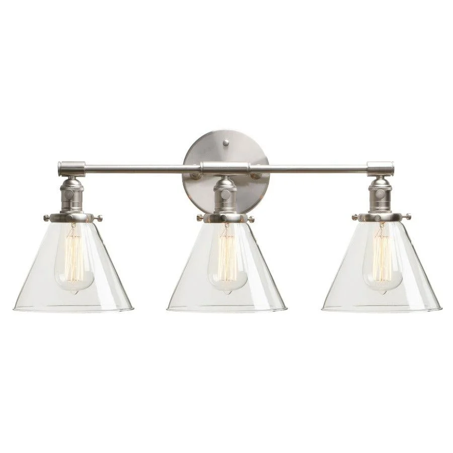 Three-Bulb Finley Vintage Wall Sconce -Bathlova