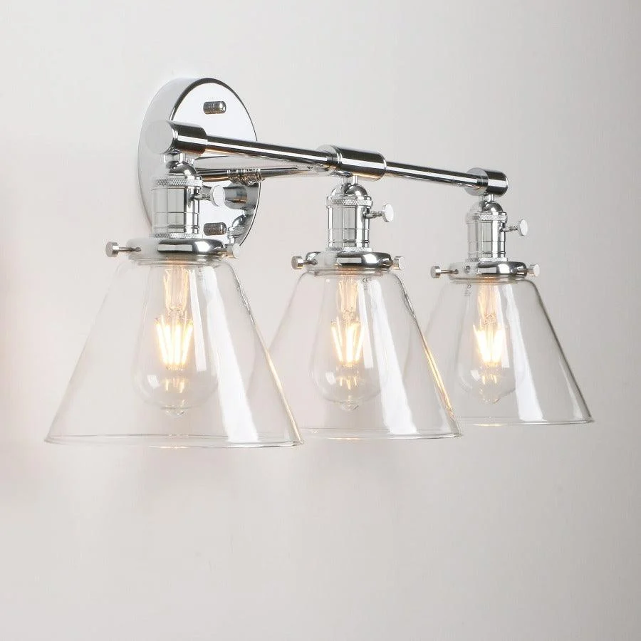 Three-Bulb Finley Vintage Wall Sconce -Bathlova