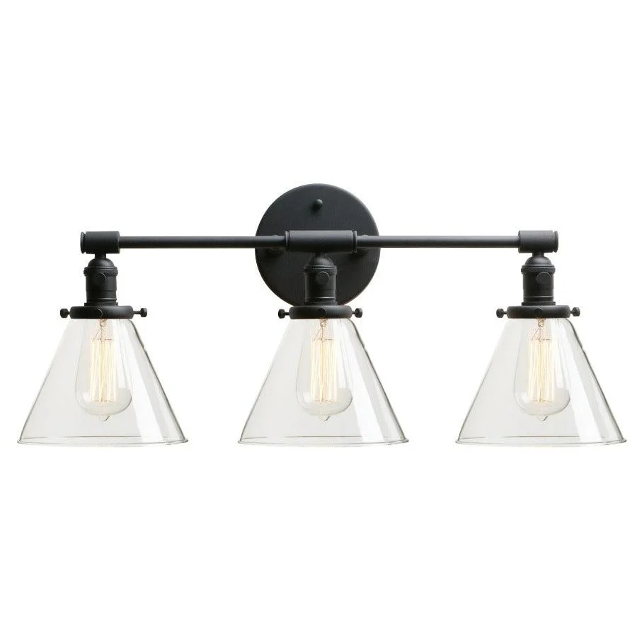 Three-Bulb Finley Vintage Wall Sconce -Bathlova