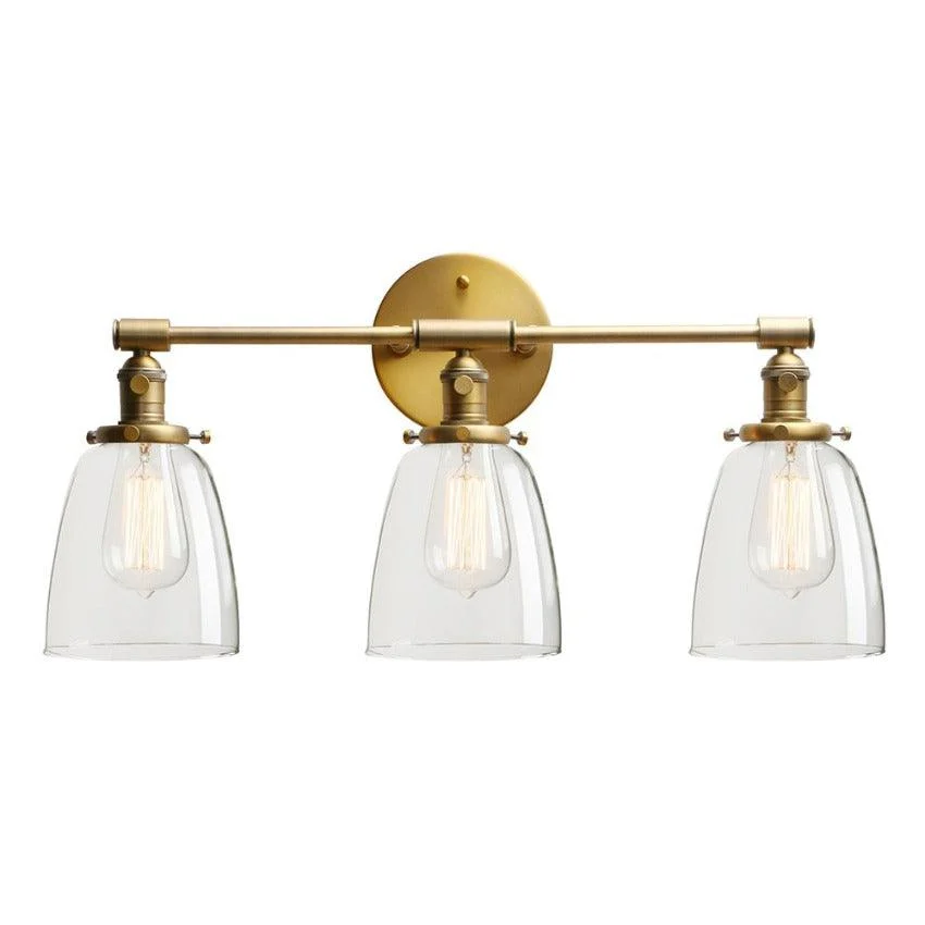 Three-Bulb Sedona Vintage Wall Sconce -Bathlova