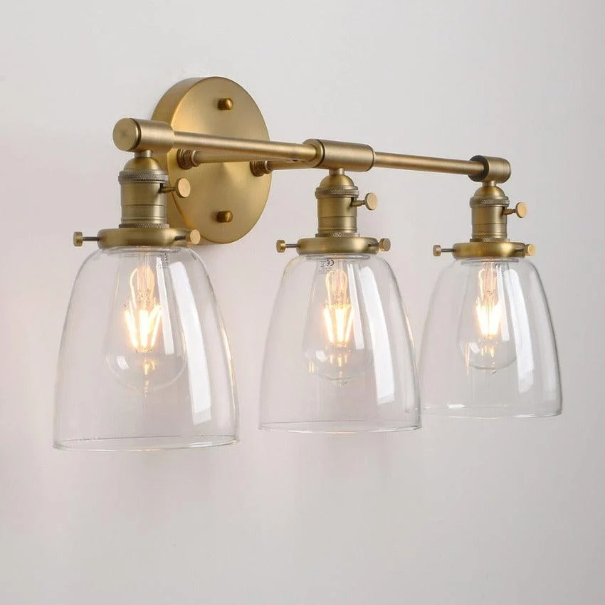 Three-Bulb Sedona Vintage Wall Sconce -Bathlova