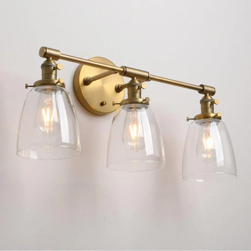 Three-Bulb Sedona Vintage Wall Sconce -Bathlova