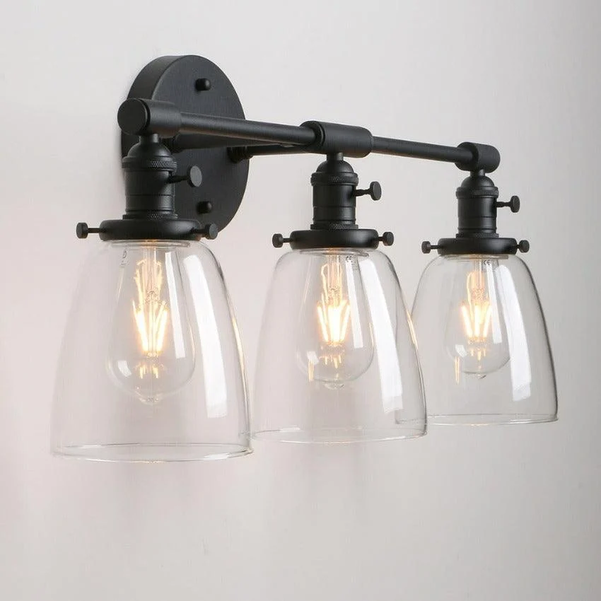 Three-Bulb Sedona Vintage Wall Sconce -Bathlova