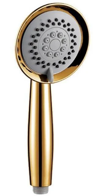 Three Function Gold Plated Solid Copper Luxury Bathroom Hand Shower -Bathlova