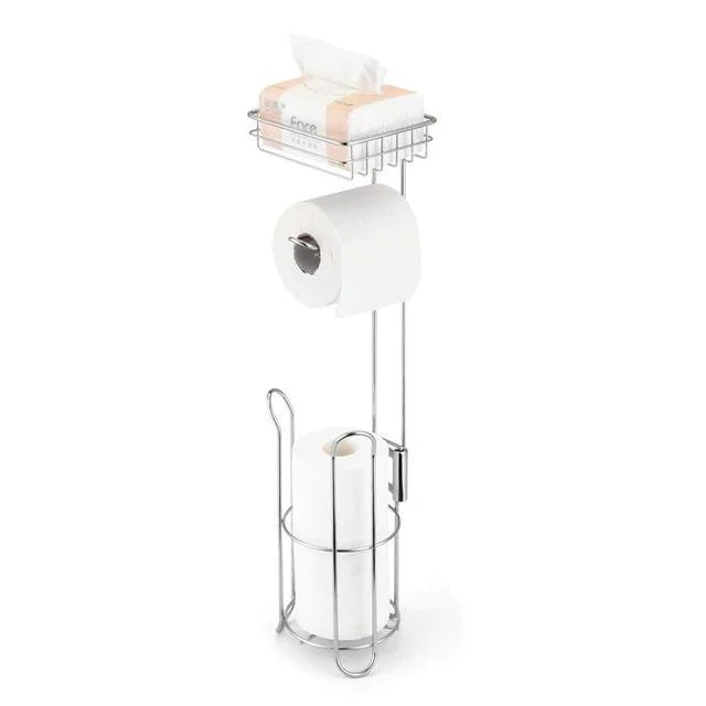 Toilet Paper Roll Storage Shelf -Bathlova