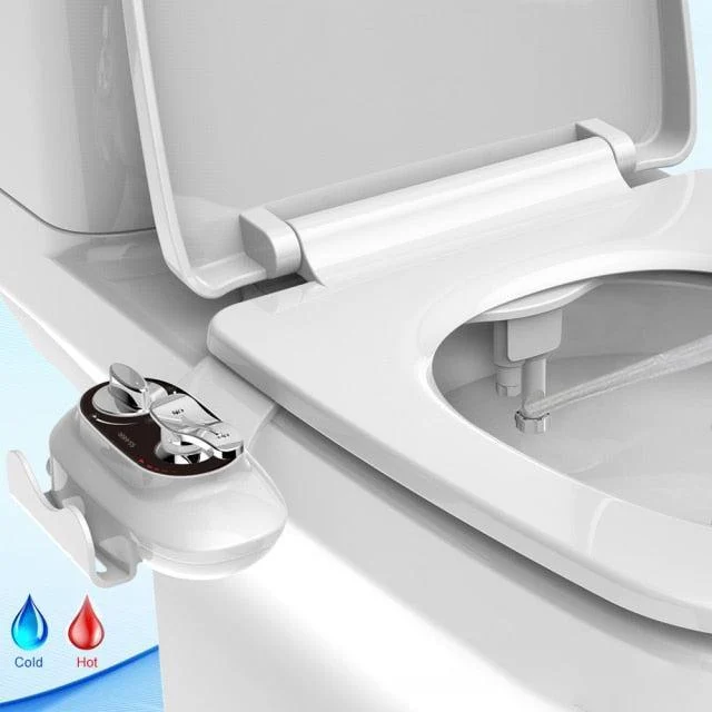 Toilet Seat Bidet Attachment Non-Electric Cleaning Washing Sprayer -Bathlova