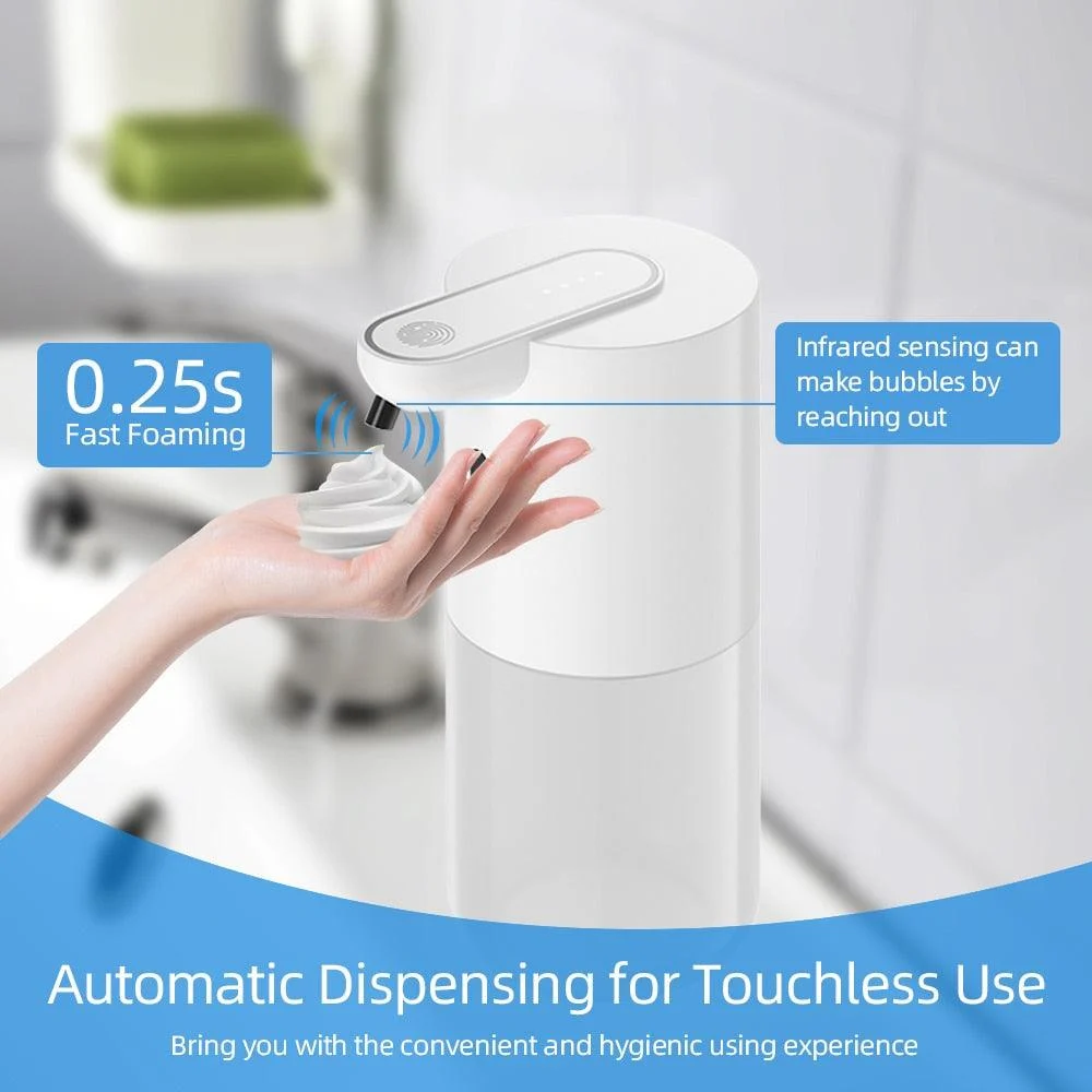 Touchless Smart Liquid Soap Dispenser with Adjustable Switch -Bathlova