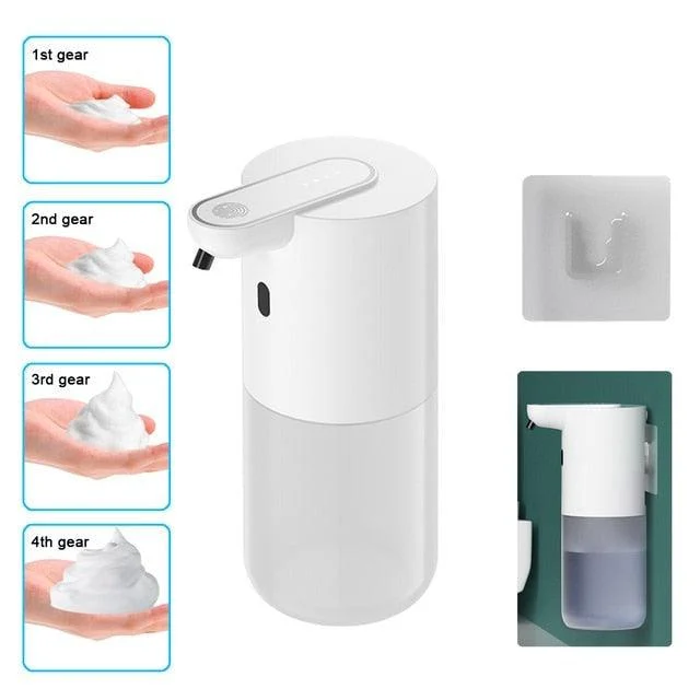 Touchless Smart Liquid Soap Dispenser with Adjustable Switch -Bathlova