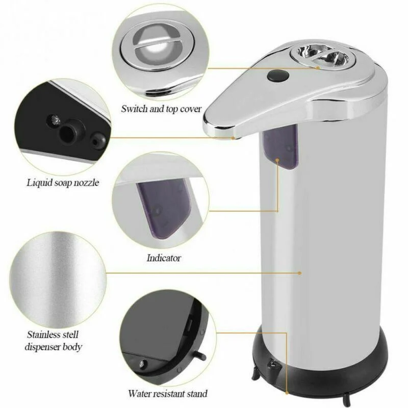 Touchless Soap Liquid Dispenser -Bathlova