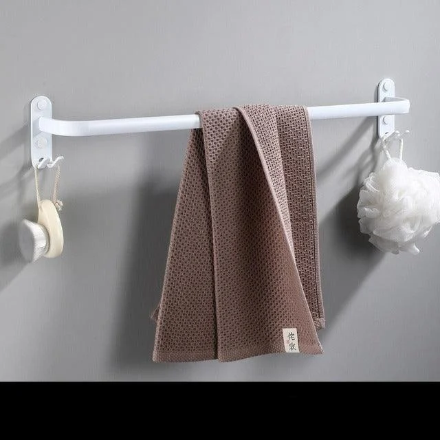 Towel Hanger Wall Mounted Towel Rack Bathroom Space Aluminum Towel Bar -Bathlova