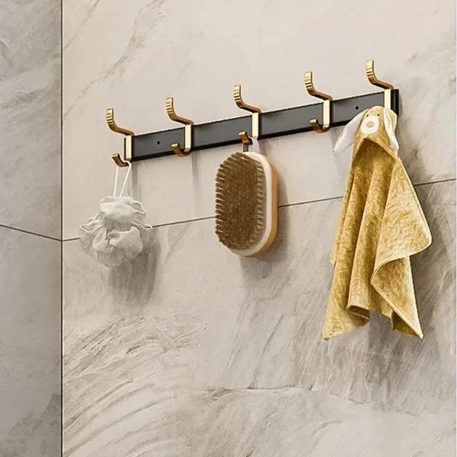 Towel Rack Space Aluminum Storage Rack Wall Mounted Bathroom Accessory -Bathlova