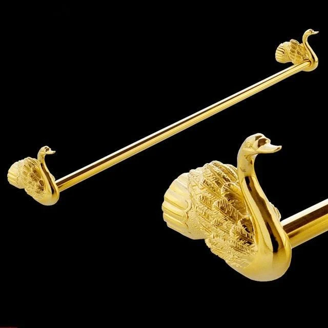 Towel Toilet Paper Holder Accessory Gold Bathroom Accessories -Bathlova