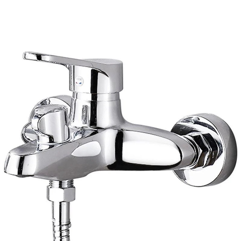 Tradition Fixed Bathtub Tap Wall Mount Lever Handle Tub Tap -Bathlova