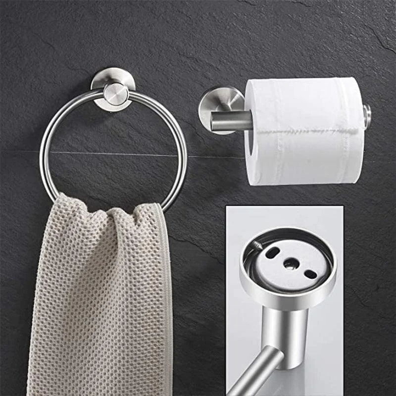 Traditional 2- Piece Bathroom Hardware Set Towel Ring/ Paper Holder -Bathlova