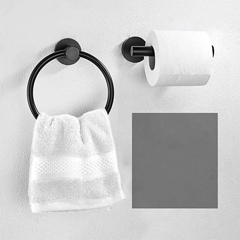 Traditional 2- Piece Bathroom Hardware Set Towel Ring/ Paper Holder -Bathlova