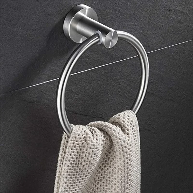 Traditional 2- Piece Bathroom Hardware Set Towel Ring/ Paper Holder -Bathlova