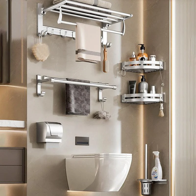 Traditional Bath Shelf Bathroom Accessories Hardware Set Stainless Steel Bathroom Set -Bathlova