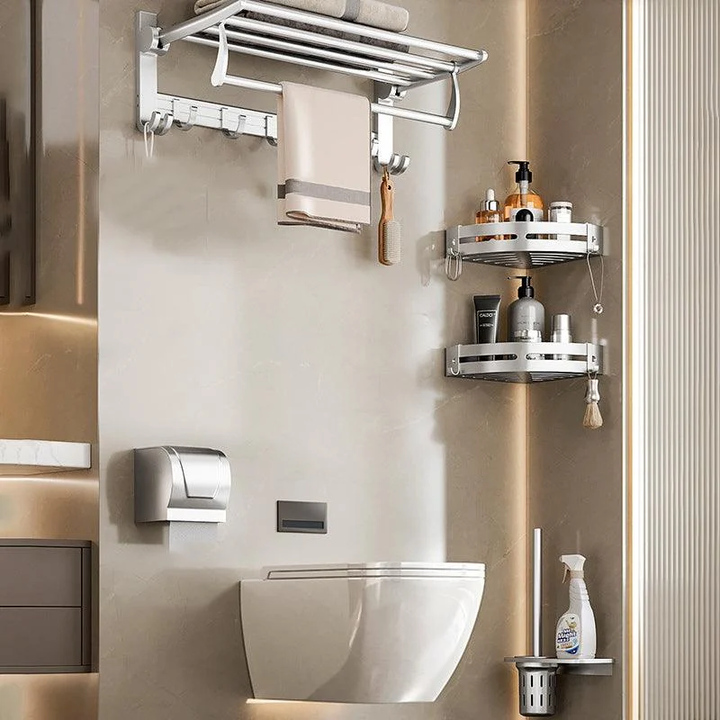 Traditional Bath Shelf Bathroom Accessories Hardware Set Stainless Steel Bathroom Set -Bathlova