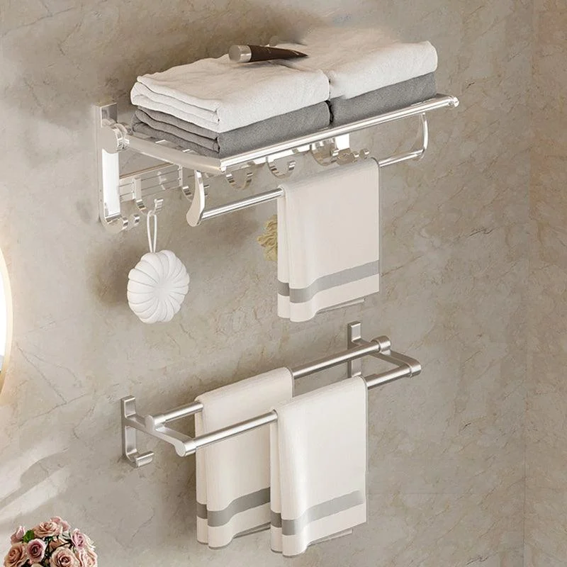 Traditional Bath Shelf Stainless Steel Paper Holder Bathroom Accessories Hardware Set -Bathlova