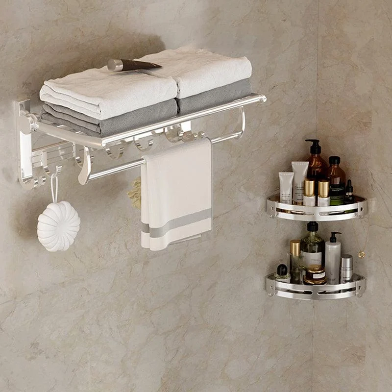 Traditional Bath Shelf Stainless Steel Paper Holder Bathroom Accessories Hardware Set -Bathlova