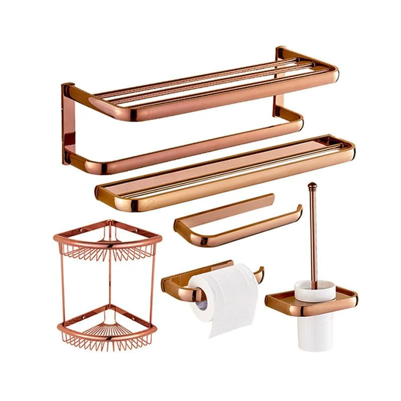 Traditional Bathroom Accessories Hardware Set Bath Shelf Bathroom Set -Bathlova