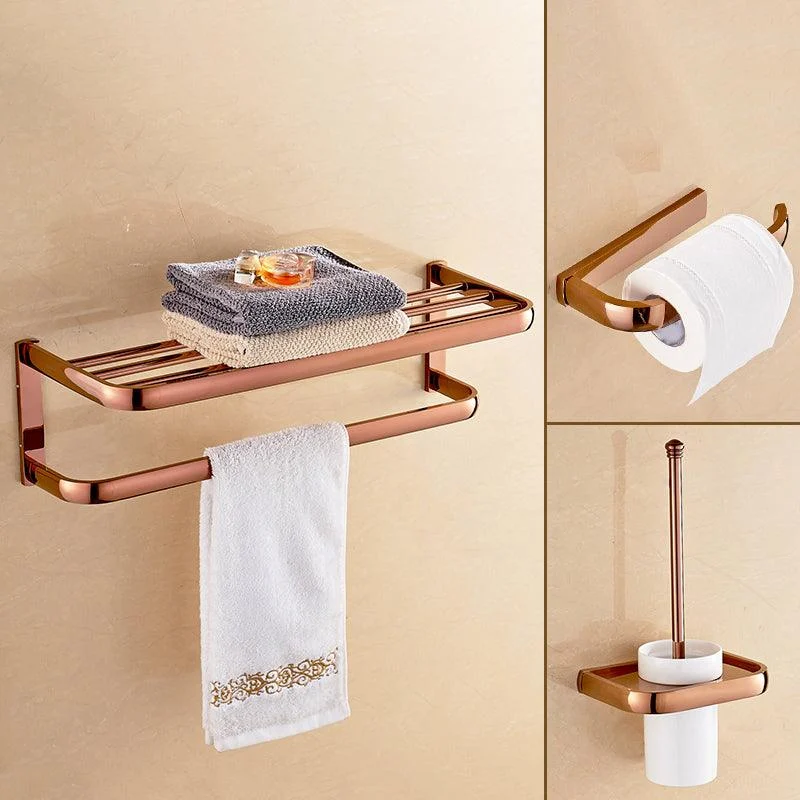 Traditional Bathroom Accessories Hardware Set Bath Shelf Bathroom Set -Bathlova