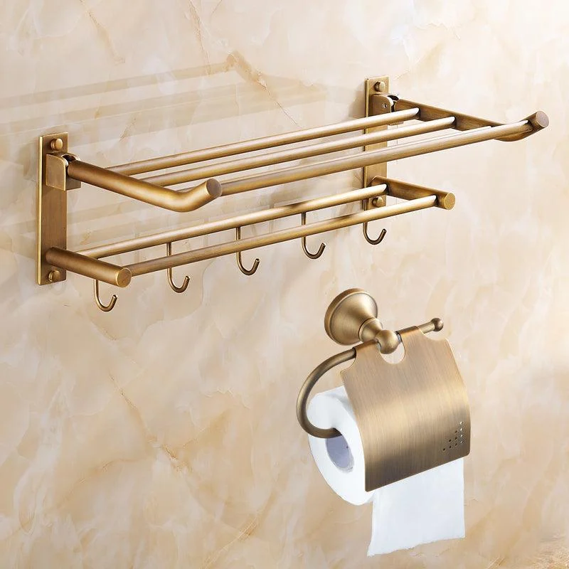 Traditional Bathroom Accessories Hardware Set Brass Accessories Hardware Set -Bathlova