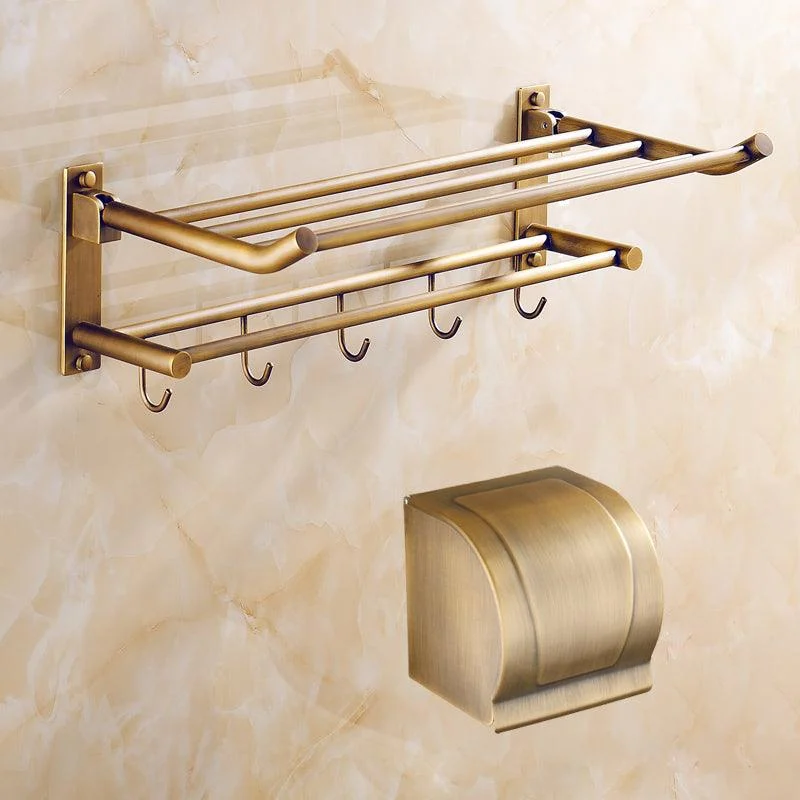 Traditional Bathroom Accessories Hardware Set Brass Accessories Hardware Set -Bathlova