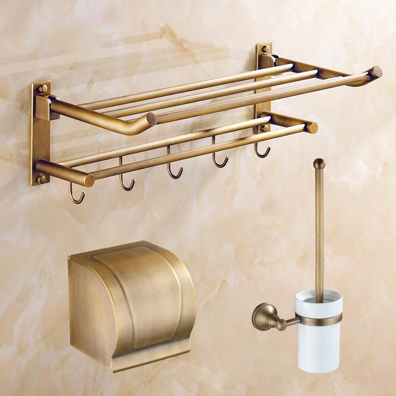 Traditional Bathroom Accessories Hardware Set Brass Accessories Hardware Set -Bathlova